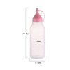 Sanle 250ml LDPE Plastic Squezze Bottle for Sauces with ketchup line cap