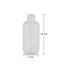 Sanle 120ml LDPE Boston Round Plastic Squeeze Bottle with York Spout Cap