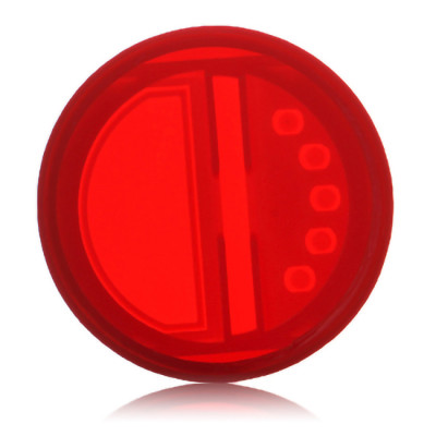 Red PP spice caps with 42/410 neck finish