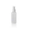 Sanle 100ml LDPE cosmo round plastic squeeze bottle with sprayer