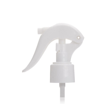 White mini trigger sprayers with  24/410 neck finish