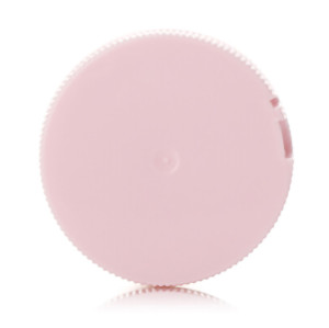 Pink PP salt caps with dimension  is 3.7cm