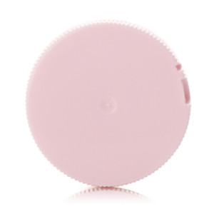Pink PP salt caps with dimension  is 3.7cm