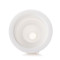 White HDPE glue bottle cap with 15/410 neck finish