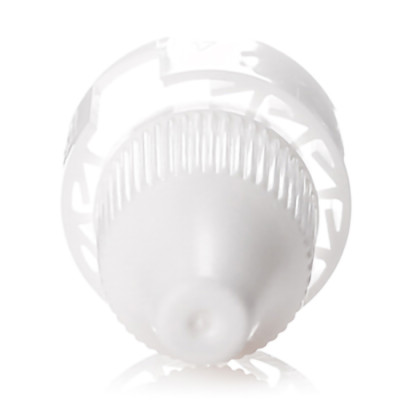 White unlined PP and children resistant drop cap with 12/410 neck finish