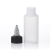 Sanle 30ml PE cylinder dropper bottle with twist cap