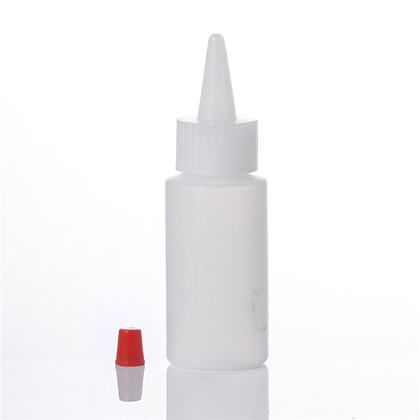 Sanle 30ml PE cylinder dropper bottle with twist cap