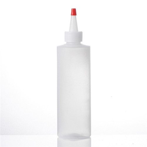 Sanle 200ml cylinder round HDPE plastic bottle with mist sprayer, lotion pump