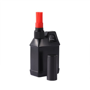 Sanle 250ml LDPE Plastic Squezze Bottle for Sauces with ketchup line cap