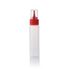 Sanle 120ml LDPE Cosmo Round Plastic Paint Squeeze Bottle with ps dropper tip cap