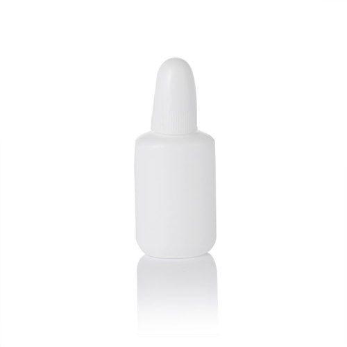 15ml LDPE oval plastic dropper bottle with nose spary