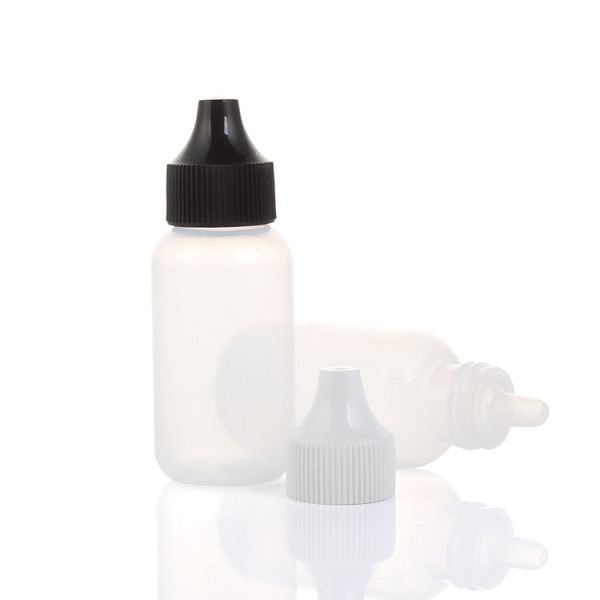 Sanle dropper bottle suppliers 30ml PE boston round foundation cosmetic bottle with dropper cap