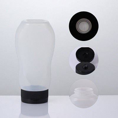 Sanle 330ml LDPE Upsize Down Squeeze Bottle with Flip Cap for Ketchup, hot  soy sauce, LDPE Bottles Wholesale