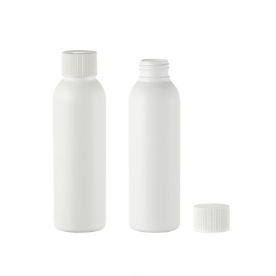 Sanle 125ml PP cosmo round plastic empty plastic squeeze bottle