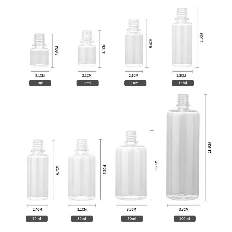 E LIQUID SQUEEZE BOTTLES