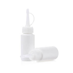 30ml 60ml LDPE HDPE engine oil bottle empty glue plastic squeeze bottle with nozzle for machine