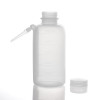 Sanle 500ml LDPE wide mouth wash bottles Graduated Wash Bottle with Single Piece Tube on Side