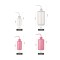 Sanle Pink 500ml LDPE Ldpe Plastic Squeeze Lab Wash Bottle Cosmetic Chemical Water Rinse Squirt Bottle
