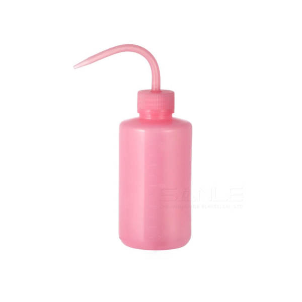 Sanle Pink 250ml LDPE Ldpe Lab Wash Bottle Cosmetic Chemical Water Rinse Squirt Bottle Plastic Water Bottle