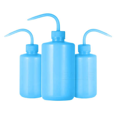 Sanle Custom Blue 150ml 250ml 500ml 1000ml Plastic Squeeze Bottle Tattoo Diffuser Rinse Bottles Wash Bottle