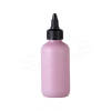 Sanle 120ml LDPE Soft Touch Matte Black Pink Plastic Squeeze Bottle with Twist Cap