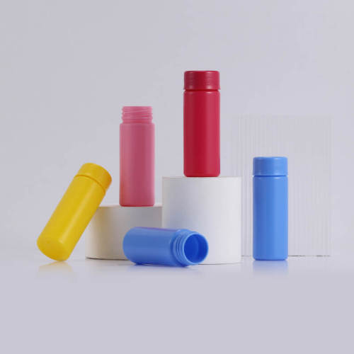 60ml 2oz Secure PE Plastic Powder Liquid CBD Packaging Vape Juice Bottle with Tamper Evidence Cap