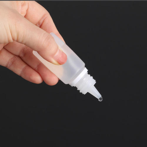 Ldpe 15ml 0.5oz Custom Logo Plastic Squeeze Dropper Bottle Vape Juice Bottle with Tamper Evidence Cap