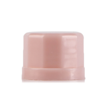 Pink PP special shaped plastic cap with 22-415 neck finish