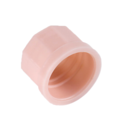 Pink PP special shaped plastic cap with 22-415 neck finish
