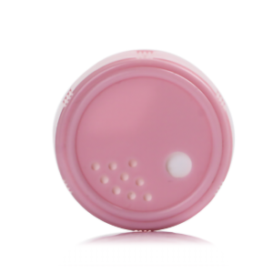 Pink PP salt caps with inliner dimension  is 3.7cm