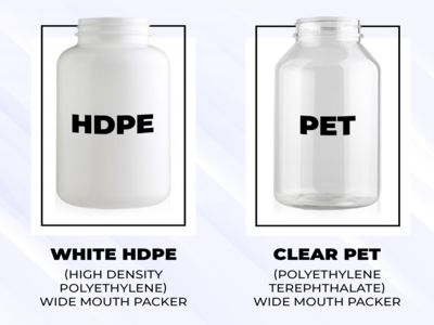 Differences Between PET Bottles and HDPE Bottles
