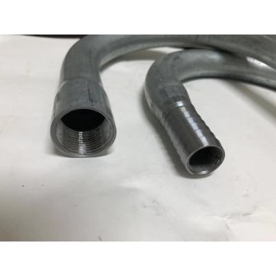 U Pipe Part, Gooseneck Part, Galvanized Steel Gooseneck Part, Custom Made For Irrigation In USA