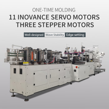 In Stock 2020 Full Automatic High Speed 70-85pcs Per Min KN95 Mask Machine
