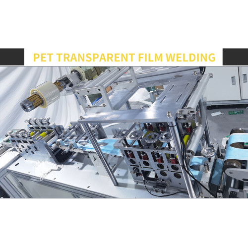 Fully automatic 1+1 high speed lip language mask machine