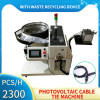 TR-2022 Photovoltaic cable tie machine with waste recycling device