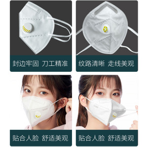 全自动KN95口罩机打孔加焊呼吸阀激光扫码