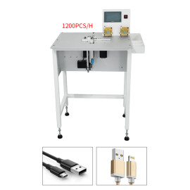 Automatic Glue Dispensing And Push Case Shell Machine USB,type-C cable dispensing pusher