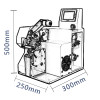 semi- automatic tape wrapping machine middle wrapping machine Wire harness tape winding machine