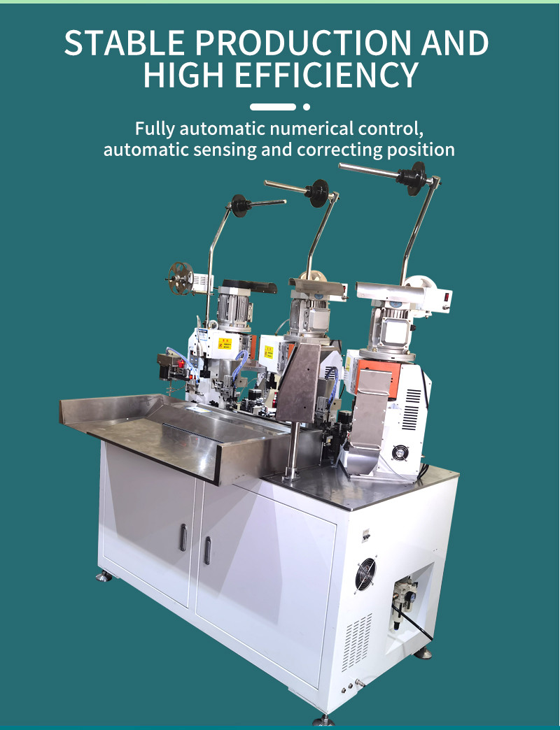  TR-TC04 Automatic three-ends terminal crimping machine