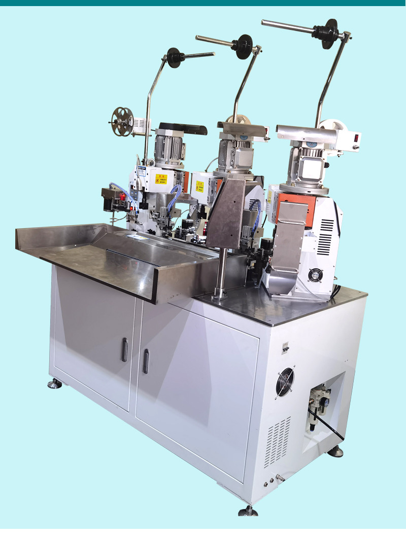  TR-TC04 Automatic three-ends terminal crimping machine