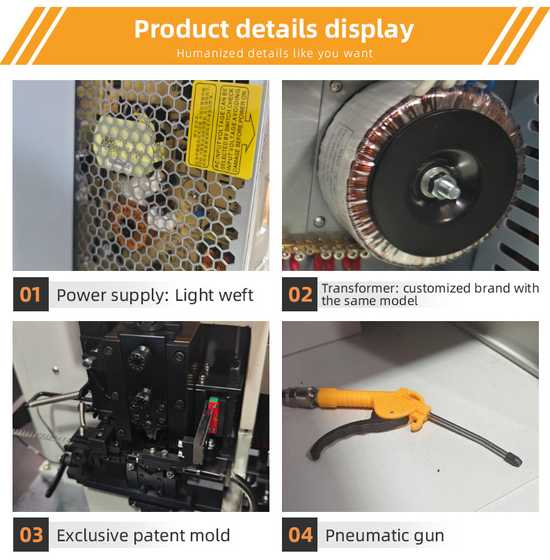 single end tin dipping inserting plastic shell terminal machine