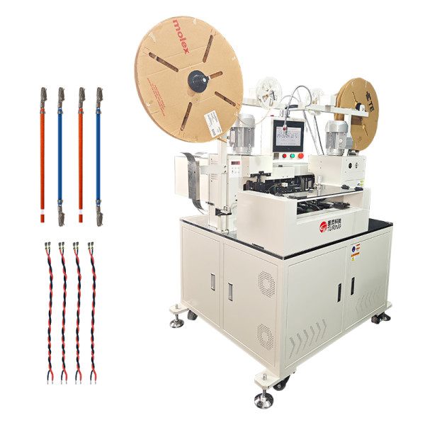 TR-PX1 Fully automatic high-speed cable double-head terminal crimping machine