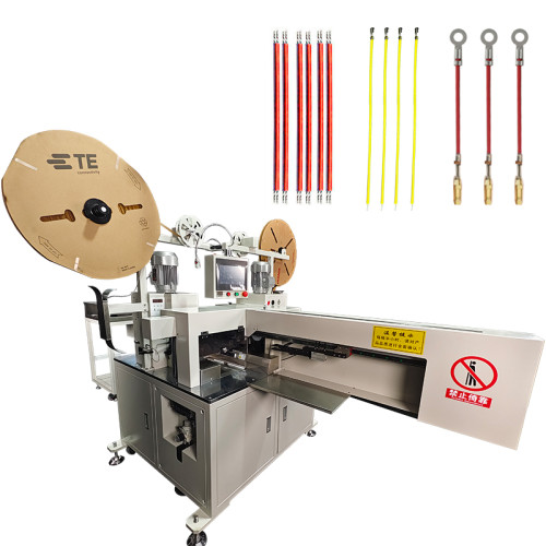 Fully automatic high-speed cable double-head terminal crimping machine