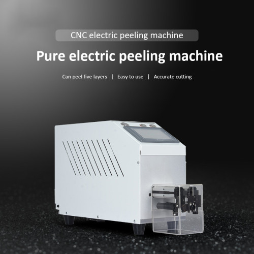 Semi-auto 16mm2 Coaxial Cable Peeling Machine and Wire Stripping Machine