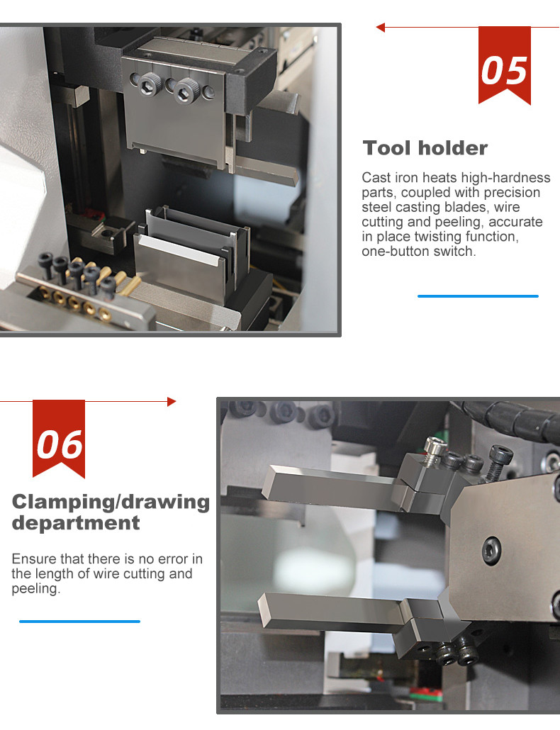 TR-01S Fully  Automatic Double-Head Five-wire Terminal Crimping Machine