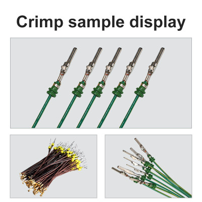 TR-01C Double -end Terminal Singel-end insert Waterproof Bolt Terminal Crimping Machine