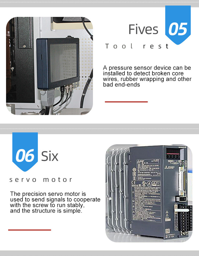 Double-end Terminal Crimping Insert Shell Tin Dipping Machine