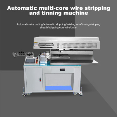 TR-50 Fully Automatic Multi-core Wire Stripping and Tinning Machine