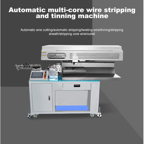 TR-50 Fully Automatic Multi-core Wire Stripping and Tinning Machine