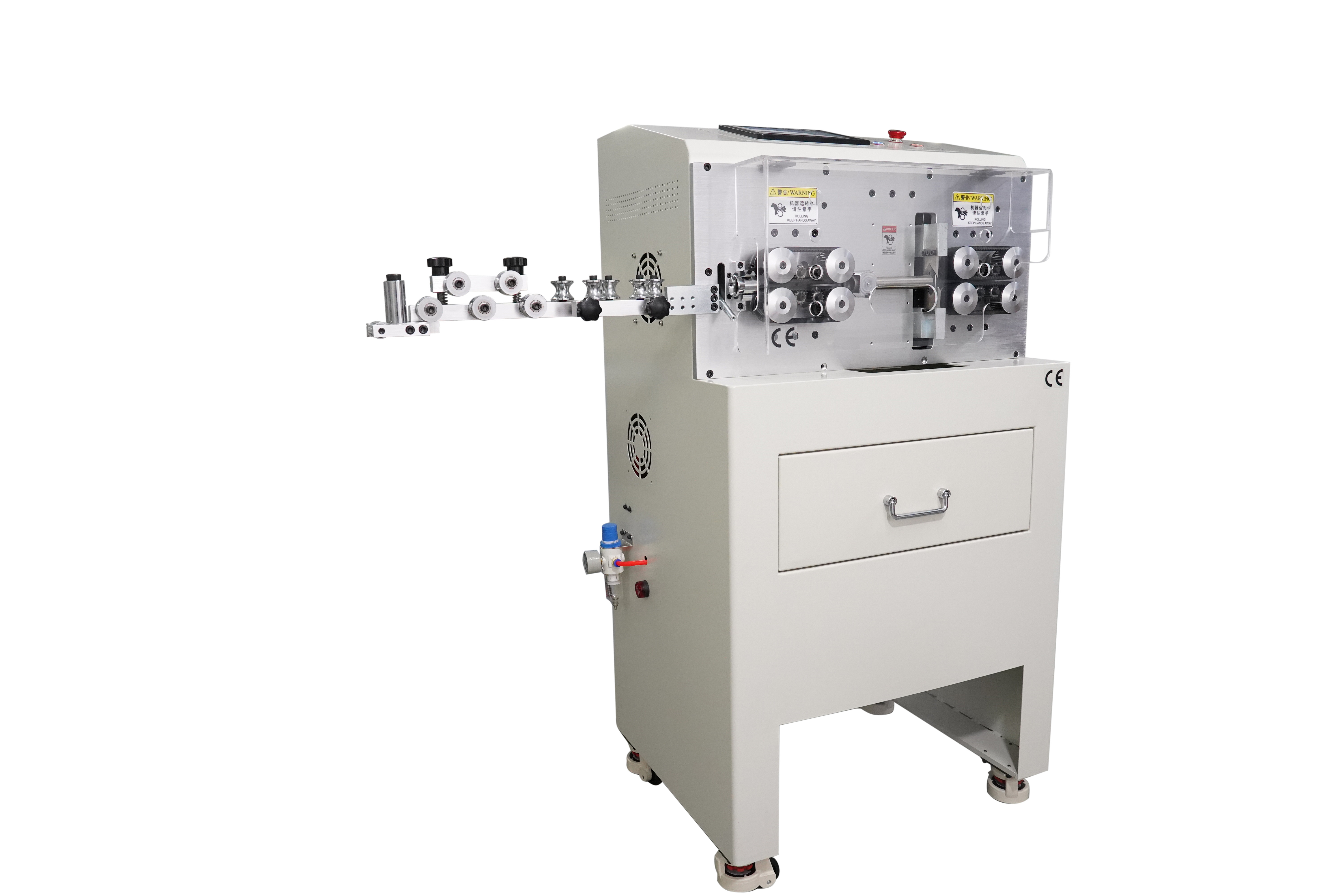 MAX2-S95 (95 square motor lifting catheter, motor screw lifting wheel cable wire stripping machine) (with disconnecting device)